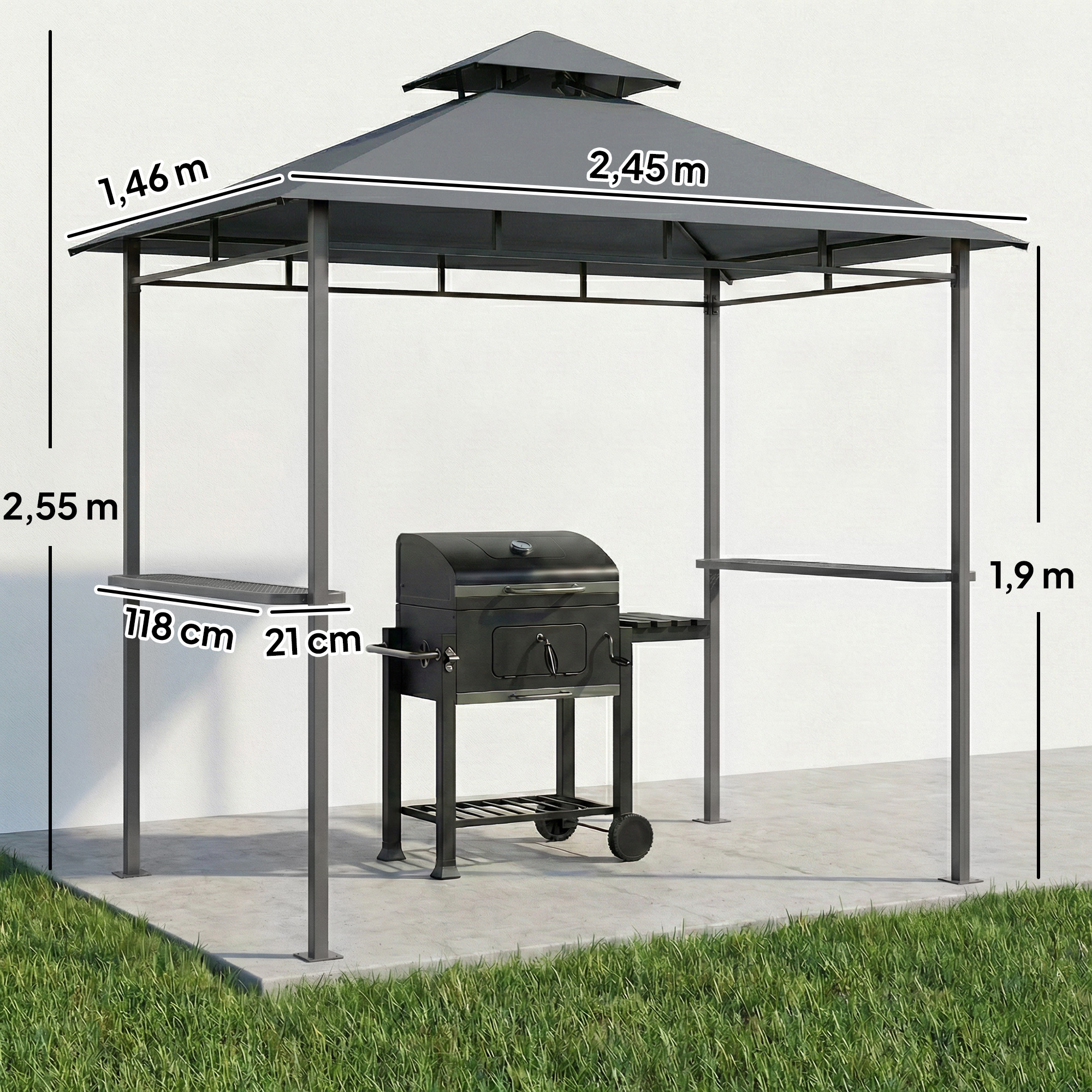 outsunny-grillpavillon-2-4-x-1-4-m-windfest-grilluberdachung-mit-doppeldach-luftungsoffnung-seitenregalen~24DEA7V6HQO00