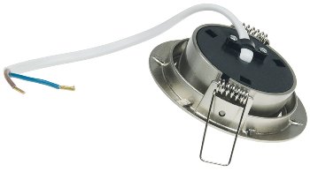 LED-Einbauleuchte "Flat-26" neutralweiß / 80x26mm, 3W, 390lm, Edelstahl gebürstet