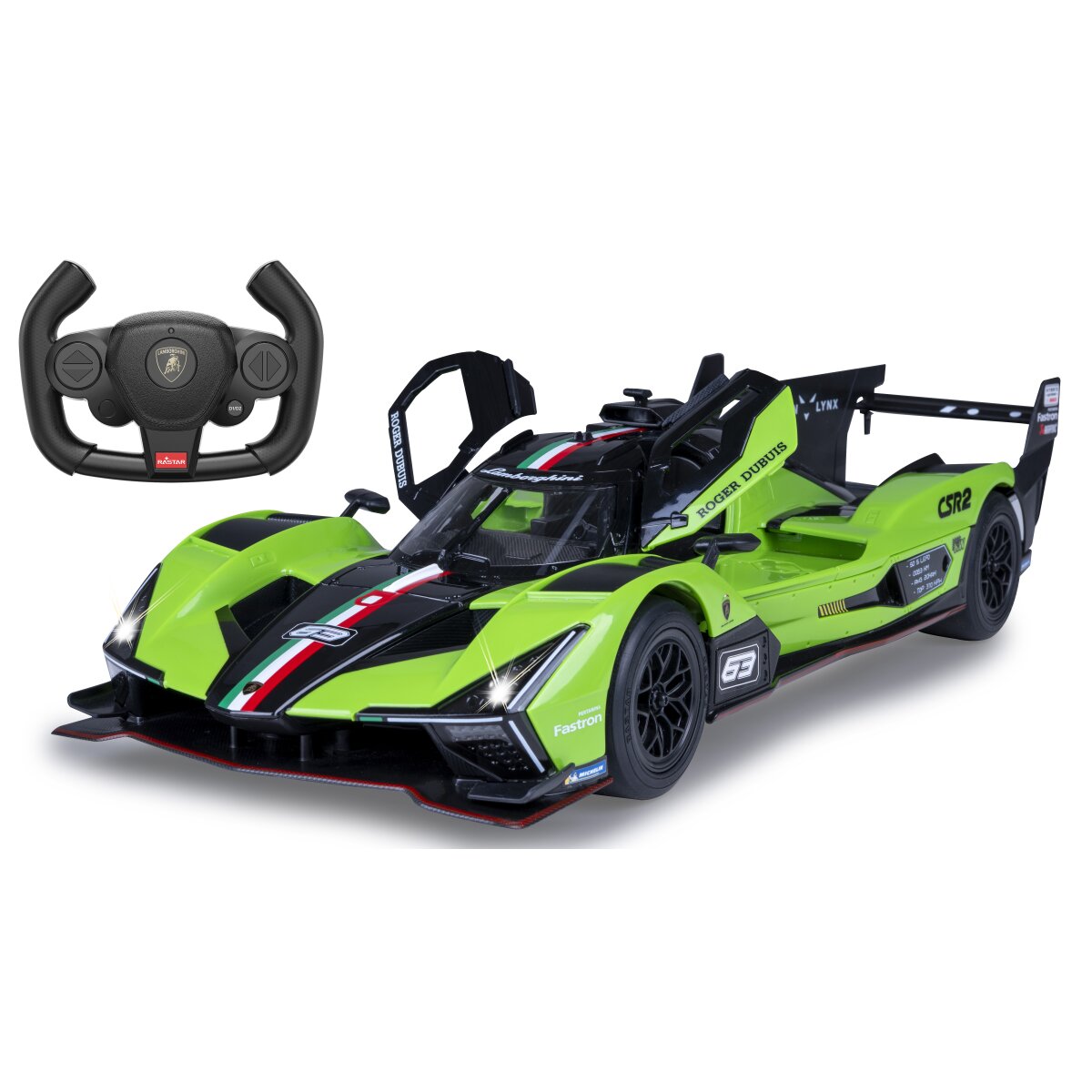 Lamborghini SC63 LMDH 1:14 grün 2,4GHz Tür manuell