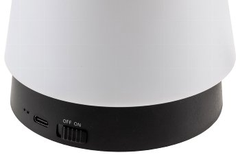LED Akku Tischleuchte 29cm, dimmbar / 115-290mm ausziehbar, Warmweiß