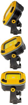 Mini Baustrahler mit Akku "CT-MB5" / schwenkbar, 400Lumen, 5 Watt, Magnet