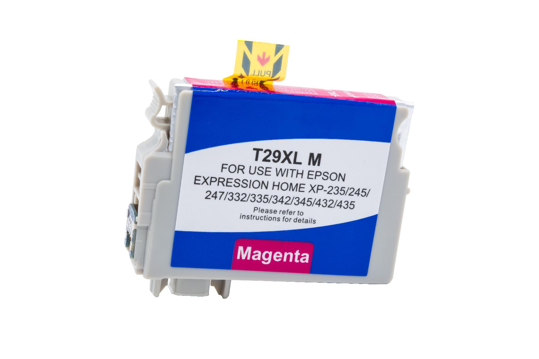 T29XLM alternativ Tinte magenta für Epson / C13T29934010 / 9,6ml