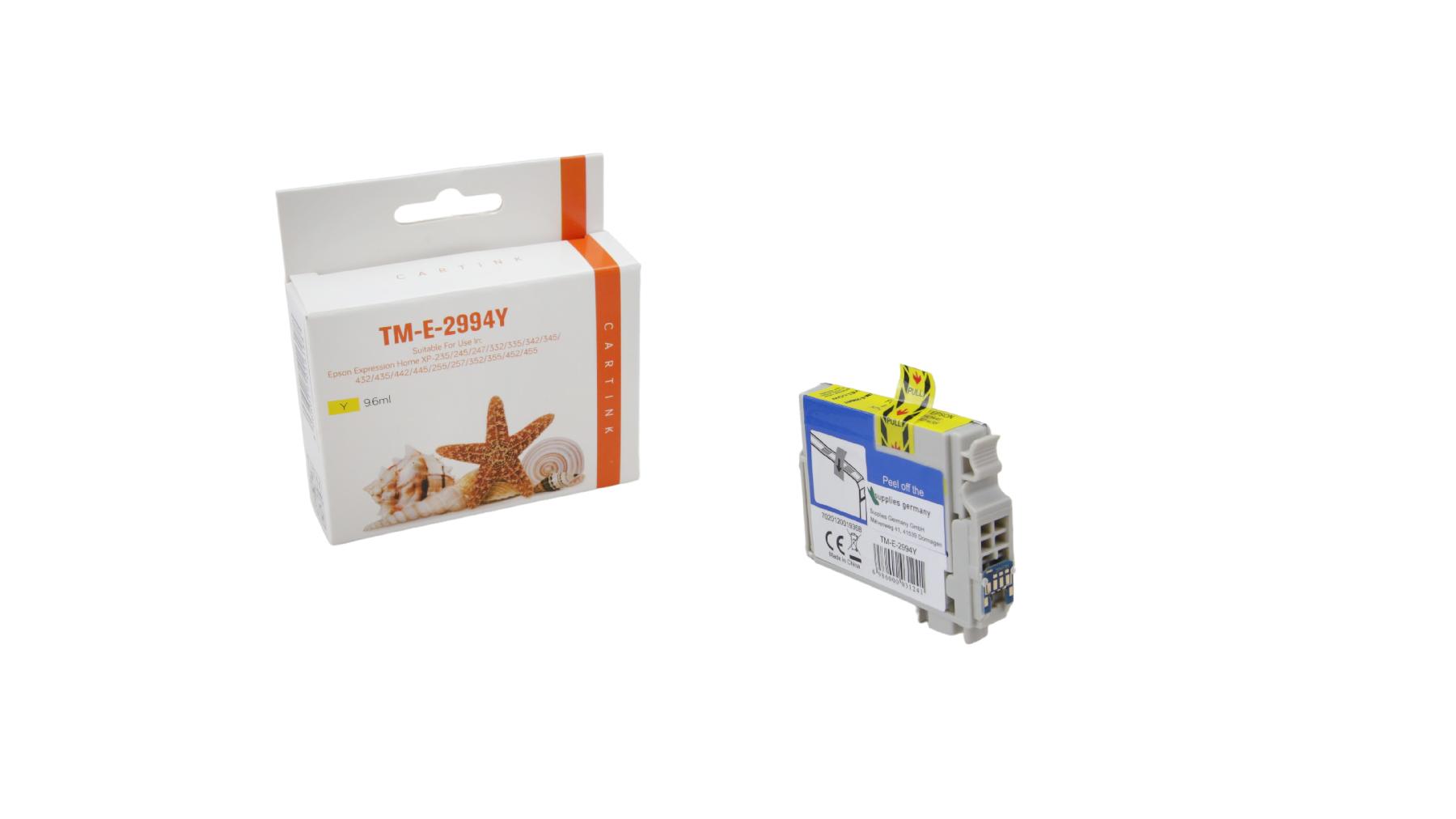 T29XLY alternativ Seestern Tinte yellow / C13T29944010 / 9,6ml