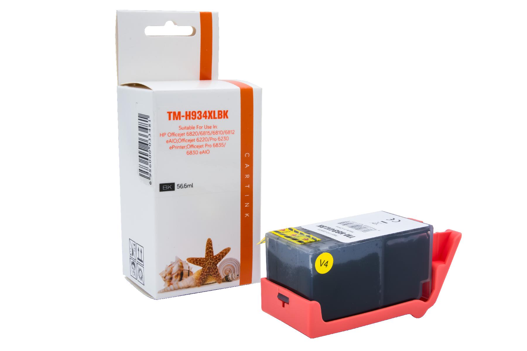 934XLBK Refill Tinte black für HP / C2P23AE / 56,6ml