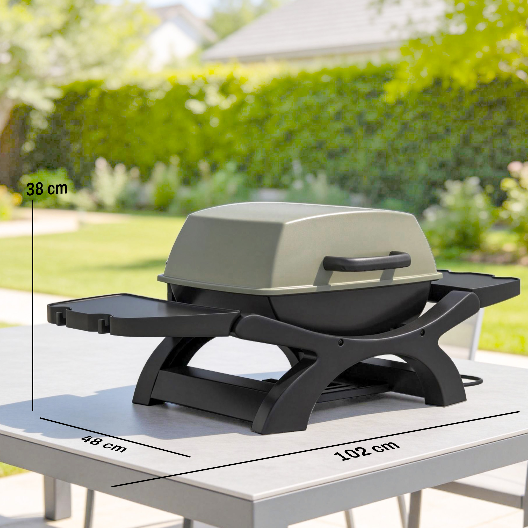 outsunny-elektrischer-aussen-grill-2300w-tragbarer-tischgrill-mit-emaillierten-grillrosten-seitentischen-schwarz~24I23M9N1TO00