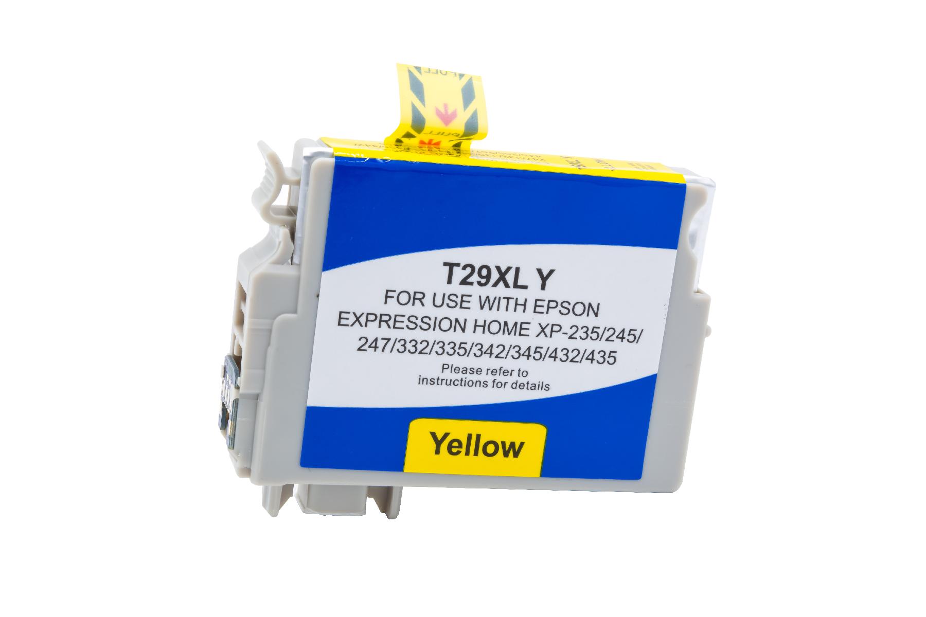 T29XLY alternativ Tinte yellow für Epson / C13T29944010 / 9,6ml