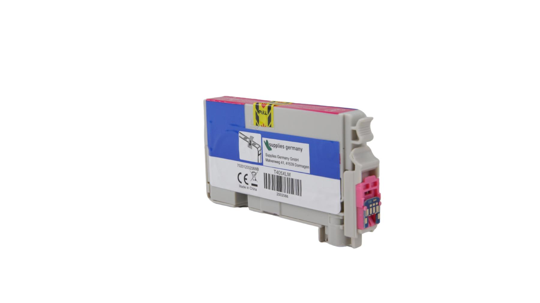 T405XLM alternativ Tinte magenta für Epson / C13T05H34010 / 19ml