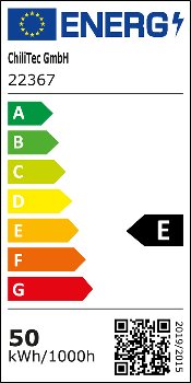 LED-Fluter SlimLine "CTF-SLT 50" silber / 50W, 5220lm, 4000K, neutralweiß, IP44