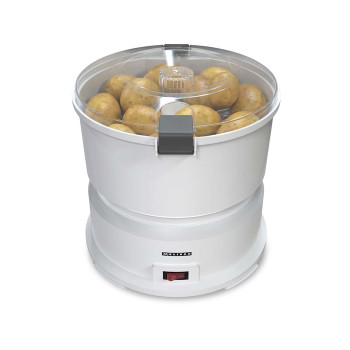 Kartoffelschäler mit Salatschleuder | 1000g Fassungsvermögen | 85 W | Weiß