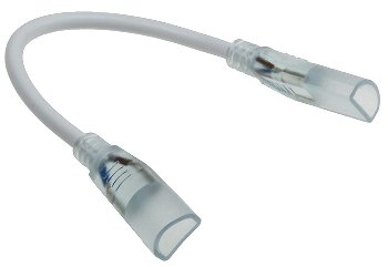 Verbinder für 230V LED Stripes, IP44 / auch für 90° Montage geeignet