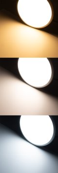 LED Deckenleuchte "Acronica 24 CCT" / Ø 32cm, 24W, 2400lm, IP40