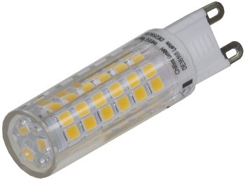 LED Stiftsockel G9, 6W, 590lm / 3000k, 330°, 230V, warmweiß