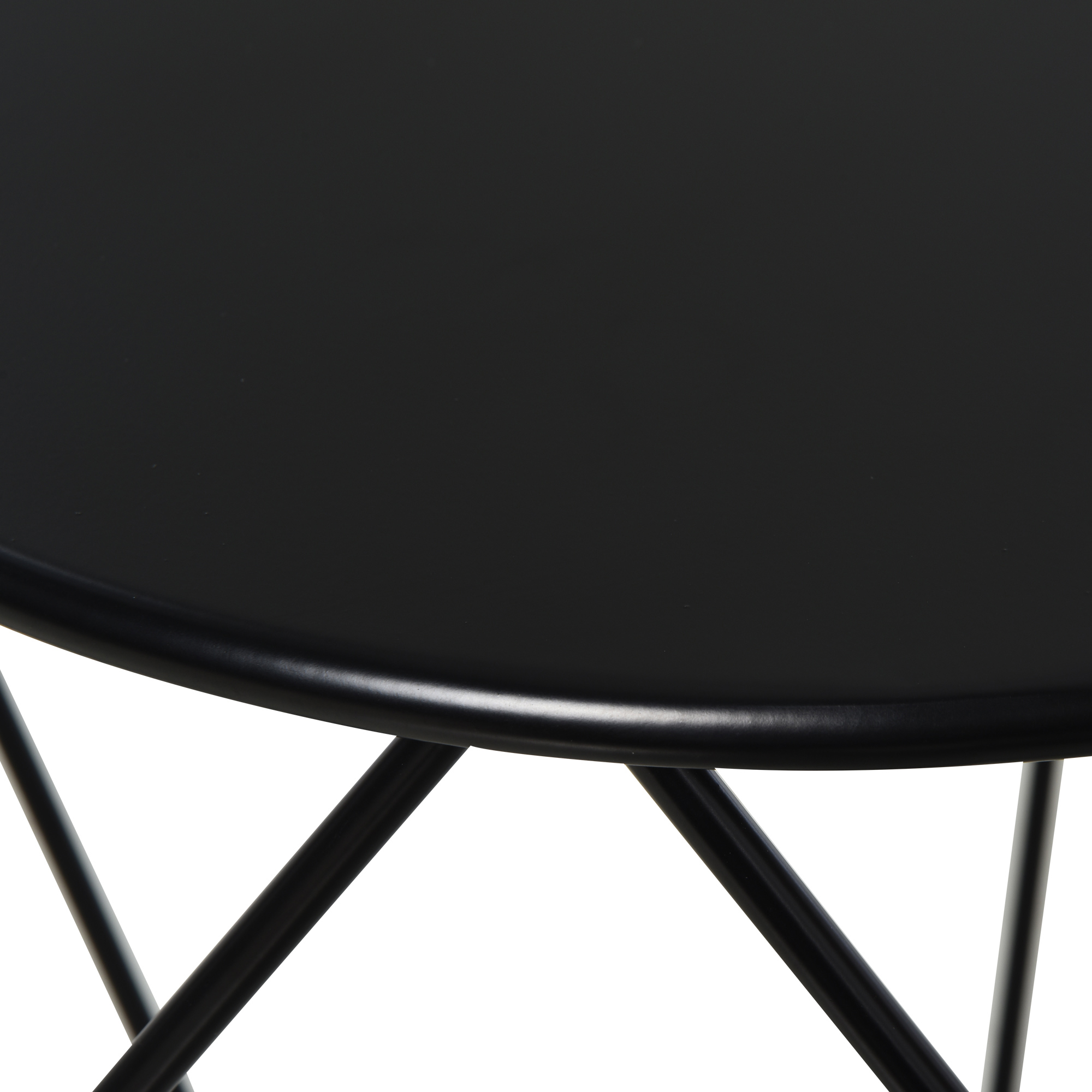 Couchtisch im Industrie-Design, Couchtisch, Metalltisch, Schwarz