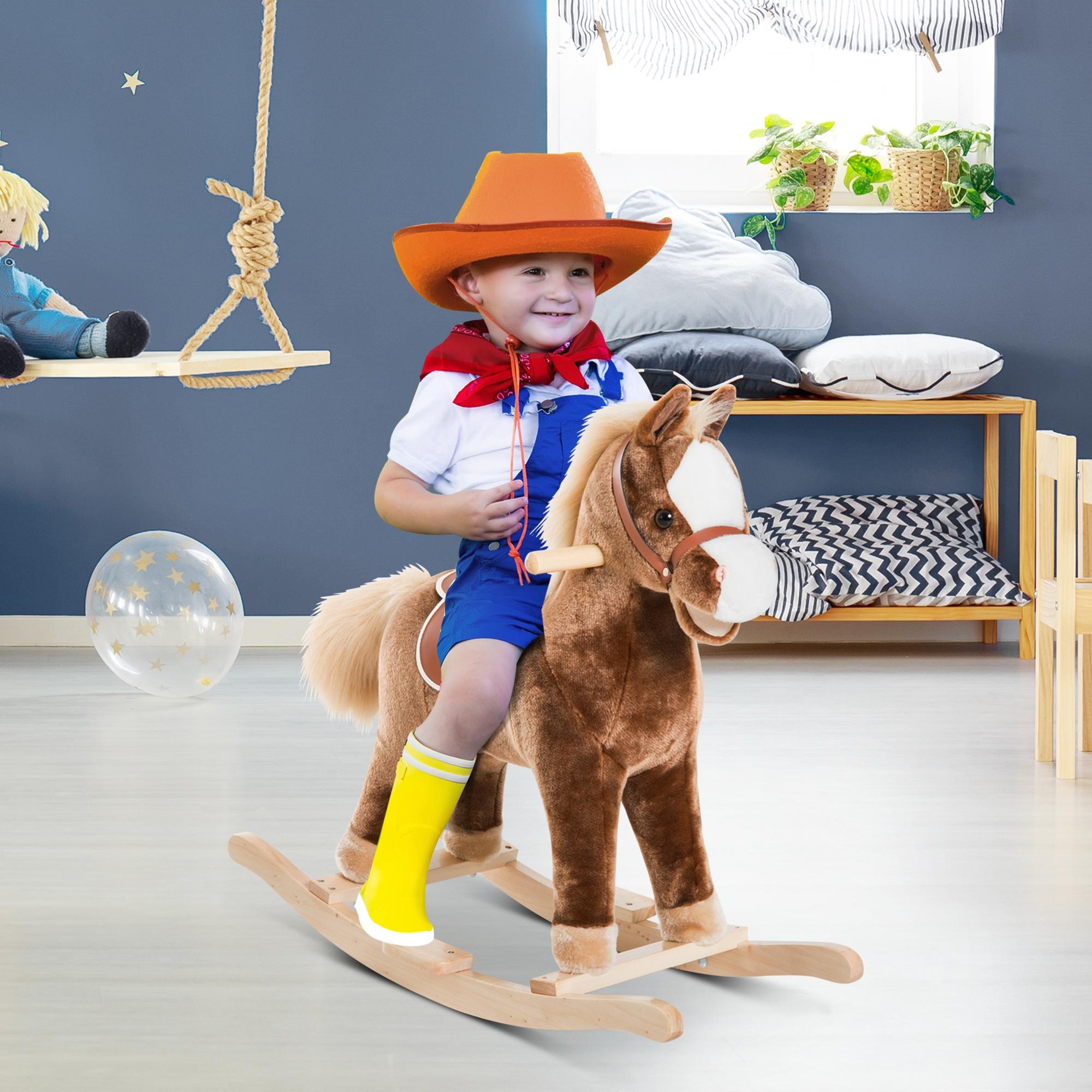 homcom-schaukelpferd-plusch-schaukeltier-spielzeug-kinder-braun-l74-x-b33-x-h62-cm~330-091
