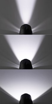 LED-Taschenlampe "CTL10 Zoom" 10W, ØxL 136x37mm, Zoomfunktion, 350 Lumen