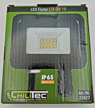 LED-Fluter "CTF-OB 10", IP65, 10W, 956lm, 4000K neutralweiß