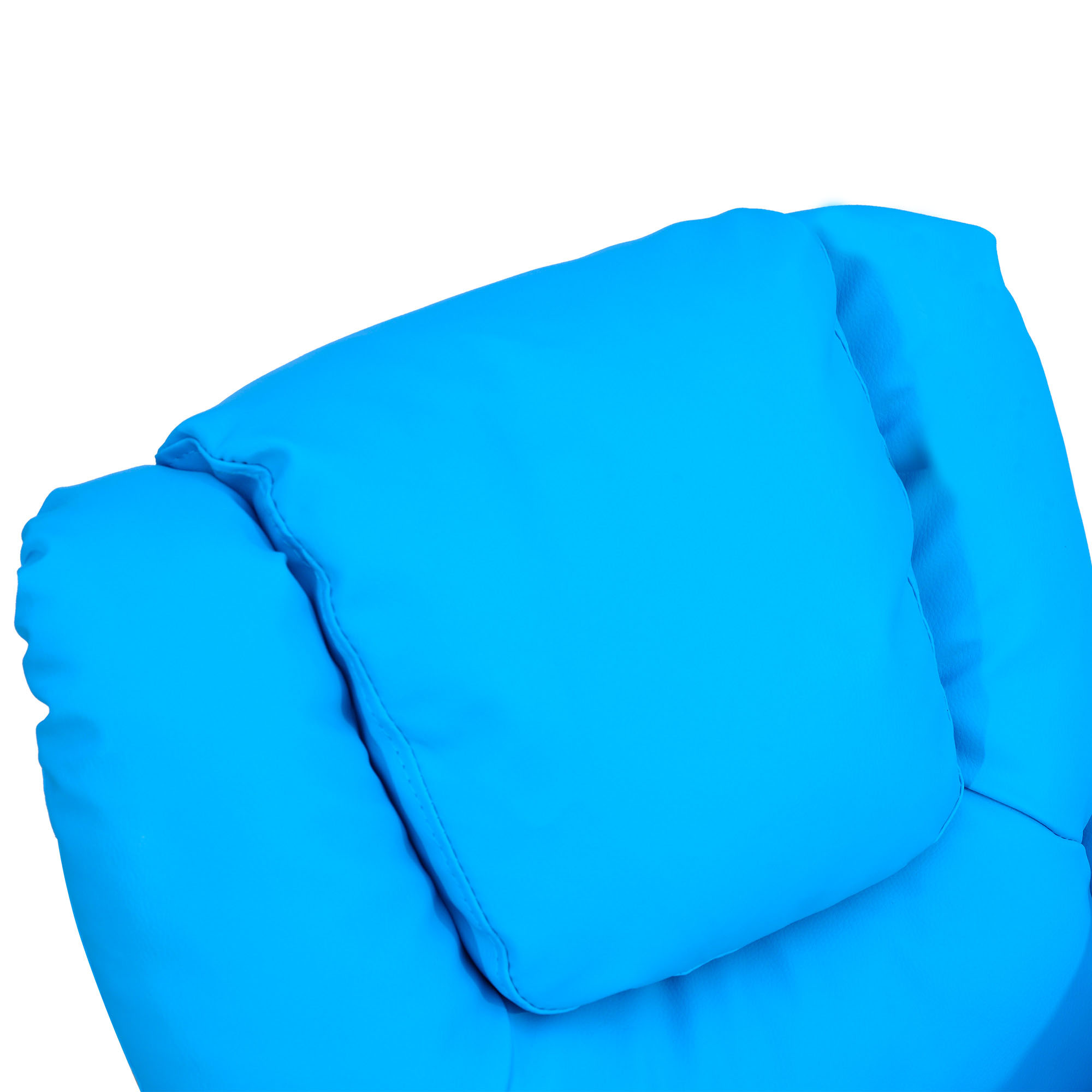 Kindersessel mit neigbarer Rücklehne 62 x 52 x 69cm Massivholzrahmen Blau