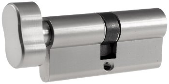 Schließzylinder 70mm (35+35mm) mit Knauf / Profil-Zylinder, 5 Sicherheits-Schlüssel