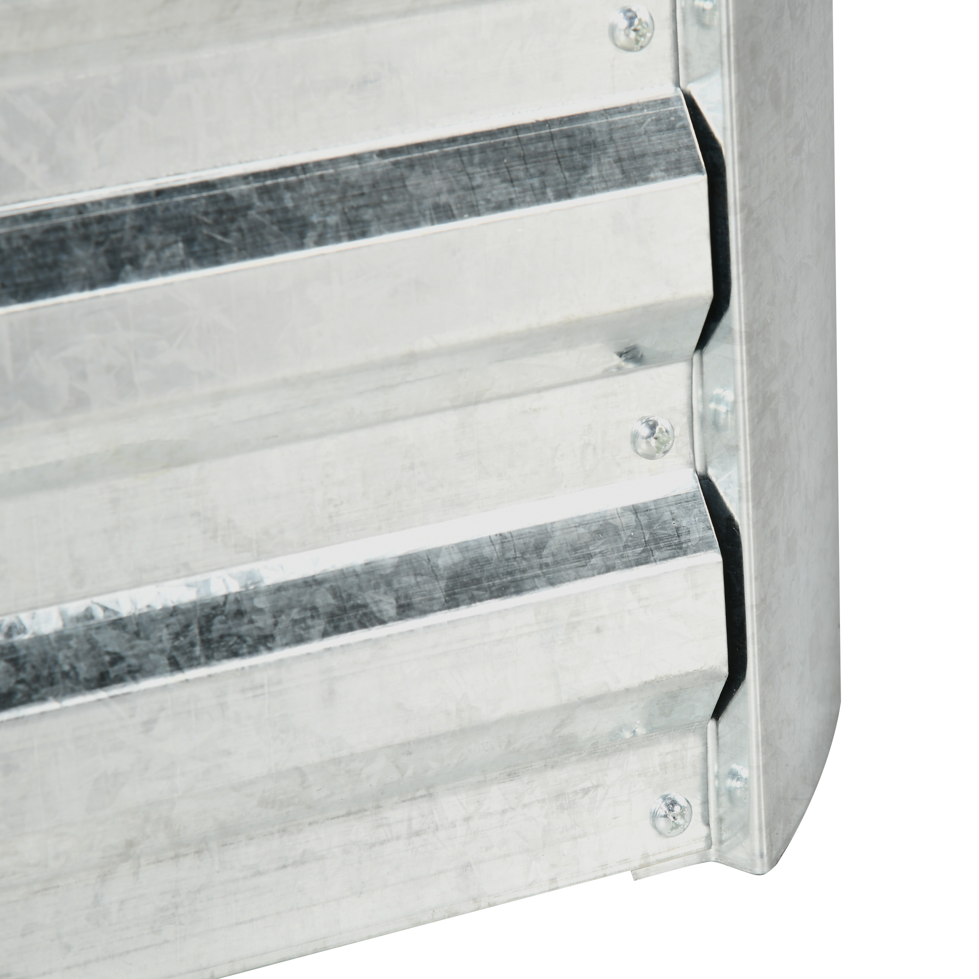 Hochbeet, Gewächshaus, 3-tlg,-Set, mit Rankgitter, Kunststoffabdeckung, 53 x 53 x 90 cm