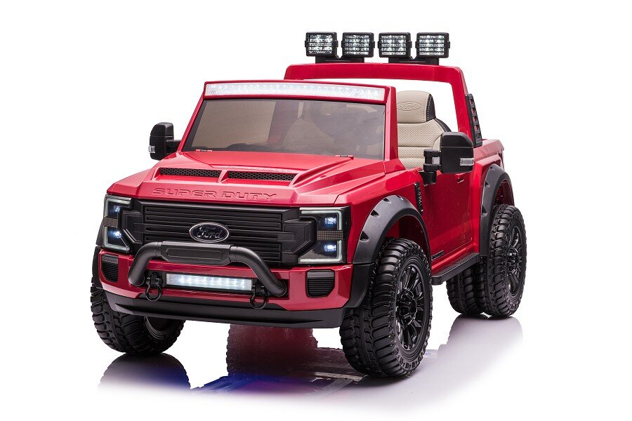 Kinderfahrzeug Ford Super Duty - rot - 24V-Version