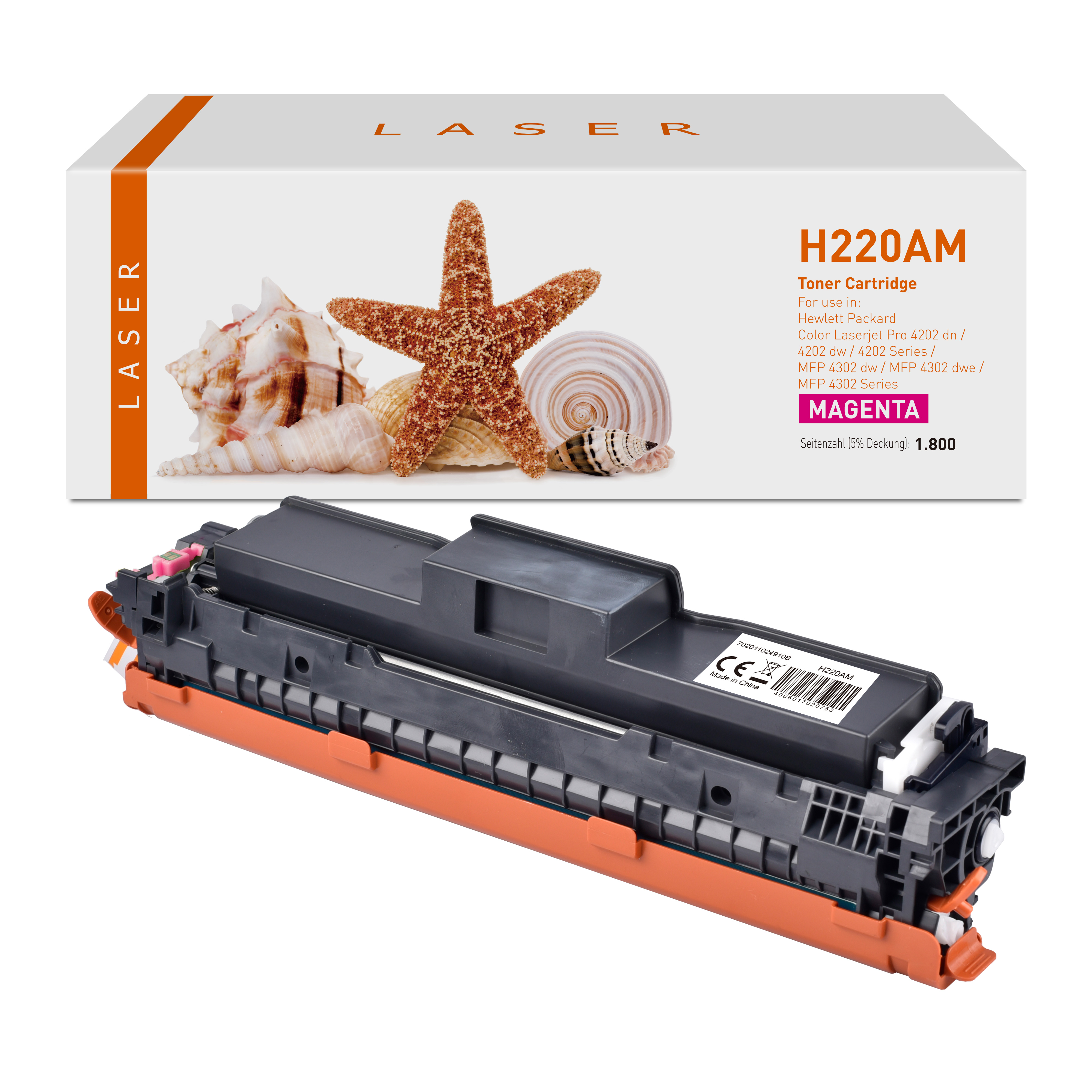 220AY alternativ Toner gelb für HP / W2202A / 1.800 Seiten 220AY alternativ Toner gelb für HP / W2202A / 1.800 Seiten