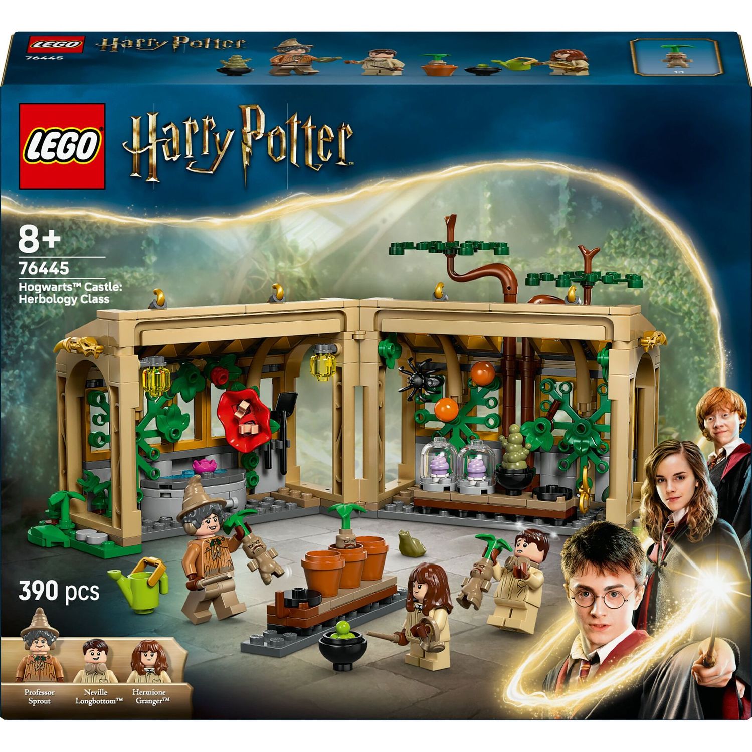 LEGO® 76445 - Harry Potter Schloss Hogwarts : Kräuterkundeunterricht (390 Teile)