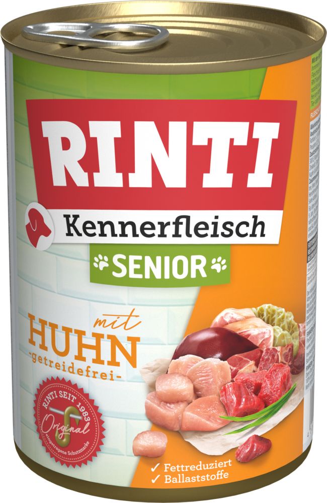 Rinti Kennerfleisch Senior Huhn 400g Rinti Kennerfleisch Senior Huhn 400g