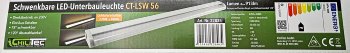 LED Unterbauleuchte "CT-LSW 56" 56cm, 913lm, 8 Watt, 2700K + 4000K schaltbar