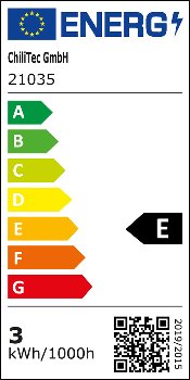 LED-Aufbauleuchte "ABL-R90" warmweiß / 3W, 12V= , 2900K, 337lm