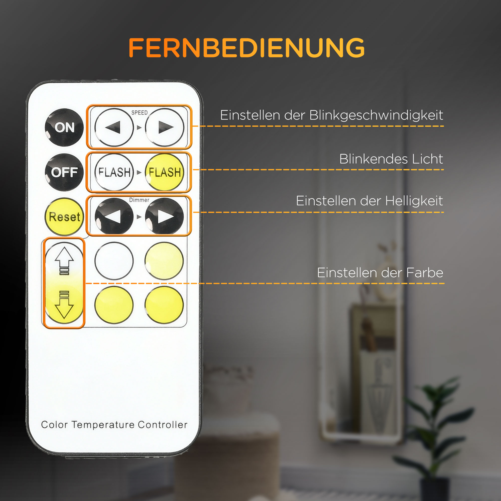2 in 1 Standspiegel mit LED-Licht, freistehend, Aluminium, einstellbares Licht, 40 cm x 37 cm x 157,5 cm