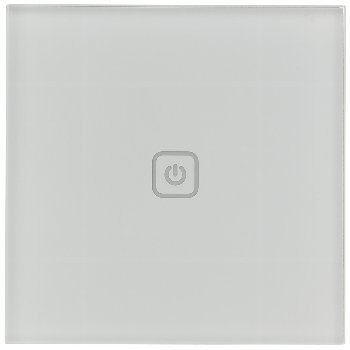 Funk-Wandschalter für "Pilota Casa" / IP20, 230V, 2300W, Touch-Bedienung