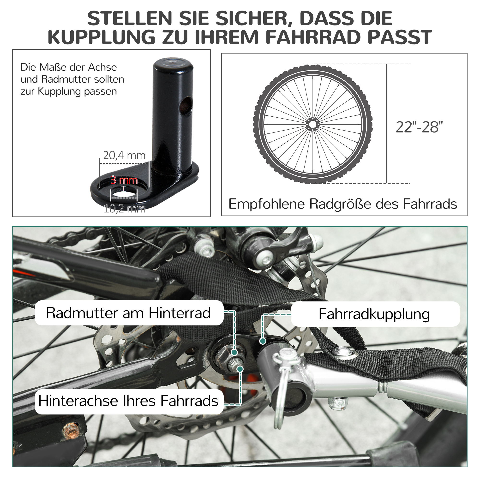 2-in-1 Haustieranhänger Fahrradanhänger bis 20kg klappbar Regenschutz Sicherheitsfahne Reflektoren Stahl grau+blau 130 x 73 x 90cm