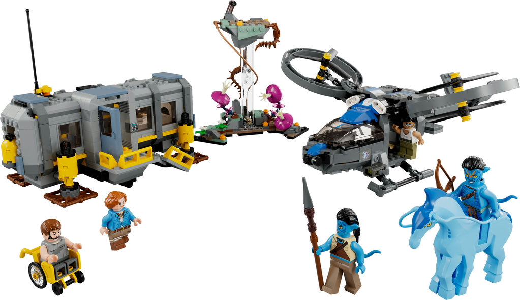 LEGO® 75573 - Avatar  Schwebende Berge: Site 26 und RDA Samson (887 Teile)