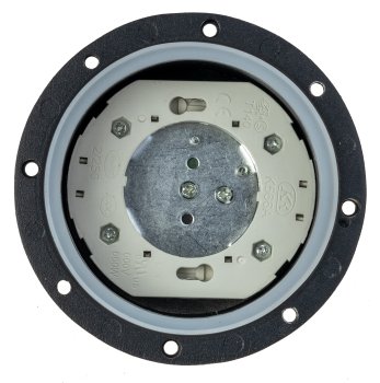 Bodenleuchte "BEL GX53 XXL " Rund, ØxT 14x7cm, IP65, Extra breiter Rahmen