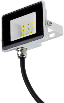 LED-Fluter "CTF-SLW 10", IP65, 10W, 864lm, 4000K neutralweiß