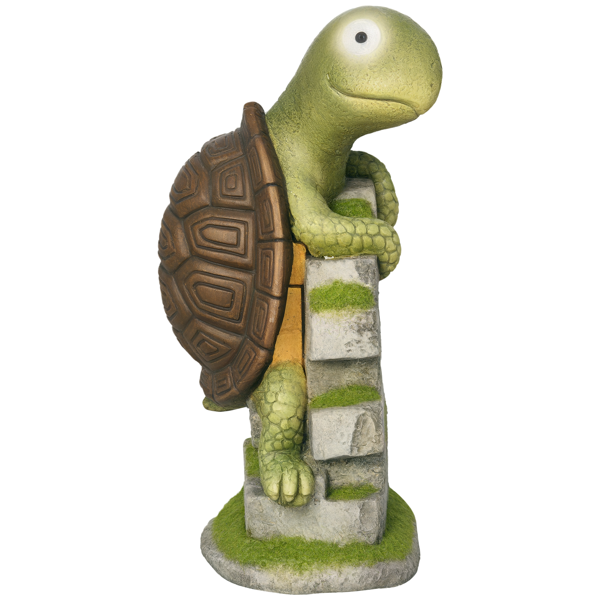 Gartenfigur "Kleine Schildkröte", Gartendekoration, wetterbeständig, inkl, Solarlicht