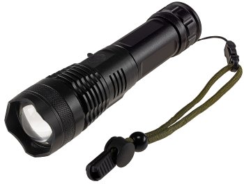LED-Taschenlampe "CTL20 Zoom" mit Akku / 20W, 1600lm, Zoom, ØxL 167x41mm