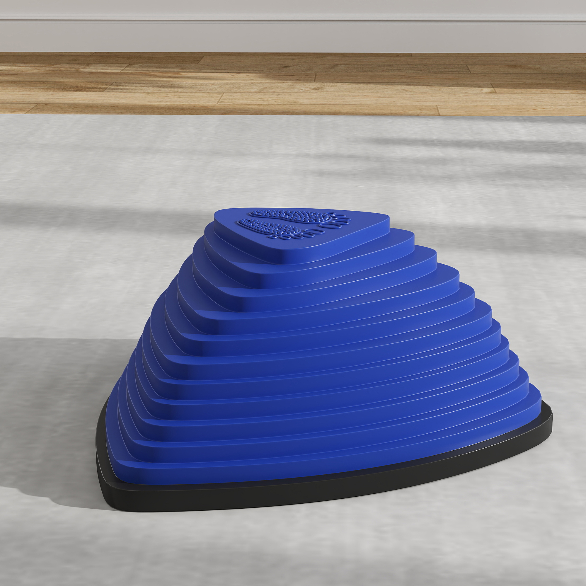 11er-Set Trittsteine, rutschfestes Design, für drinnen & draußen, stapelbar, Bunt