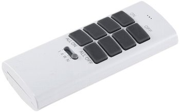 Fernbedienung für "Pilota Casa" / 433,92MHz, 12 Kanäle, Tasten EIN / AUS