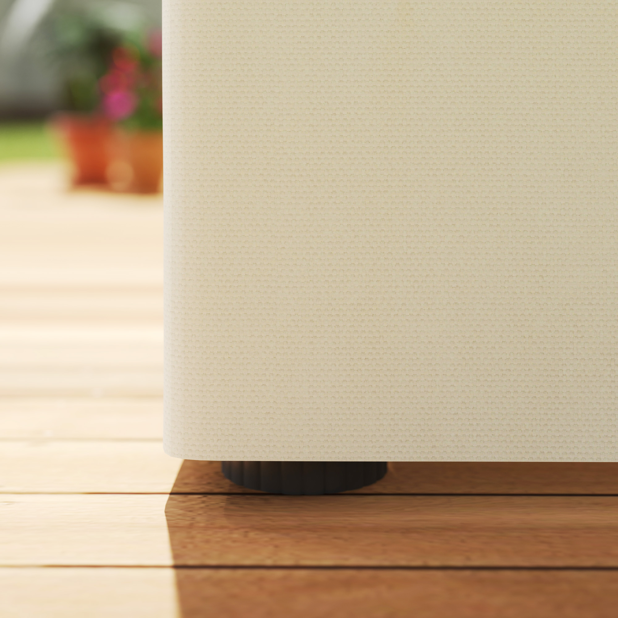 Pavillon-Seitenwände, 4 Seitenwand-Paneele für Gartenpavillon, mit Reißverschluss, 3 x 4 m Pavillon, Cremeweiß