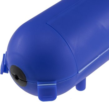 Kabelschutzbox für Aussen IP44 XL, für CEE, LxØ 365x90mm, Blau