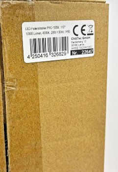LED-Hallenstrahler PRO 100W, 110° / 13300 Lumen, 4000K, 230V / 50Hz, IP65