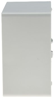 DELPHI Aufputz-Rahmen, weiß / 80x80x45mm, mit Montagebohrung