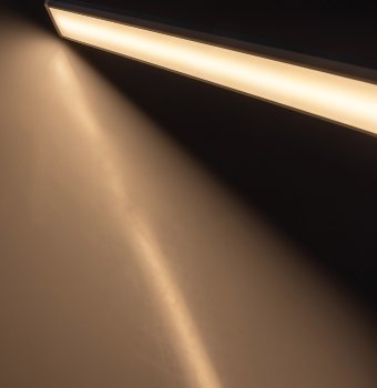 LED Unterbauleuchte "Comprido 600 CCT" / 230V, 60cm, IR-Sensor, 3000k - 6500k