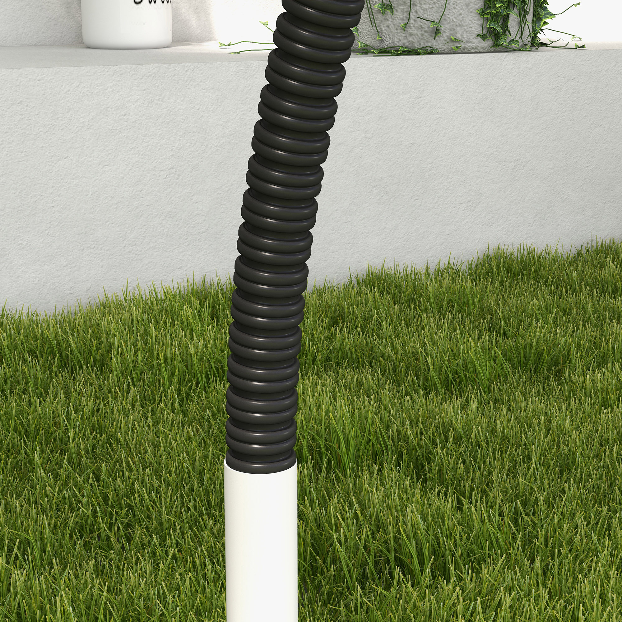 Hunde-Agility-Set Hundetrainingszubehör Agility-Set, 4 Teile, 89 x 69 x 99 cm, Weiß + Schwarz