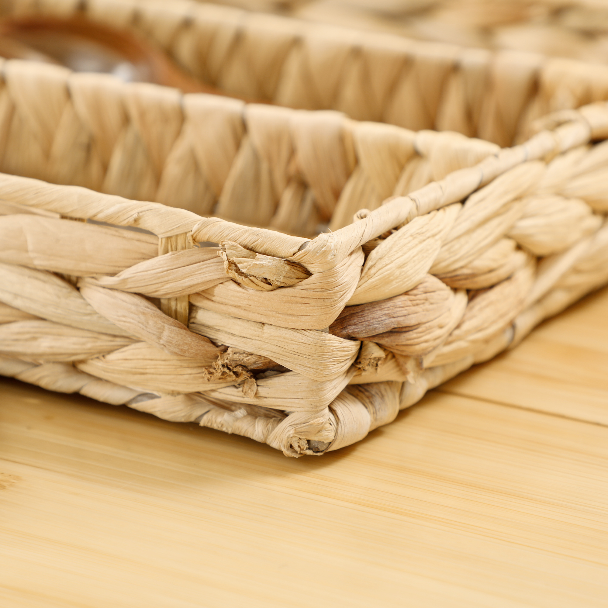 2er-Set Aufbewahrungskorb mit Fächern zur Organisation von Gegenständen, für Wohnzimmer, Küche, Schlafzimmer