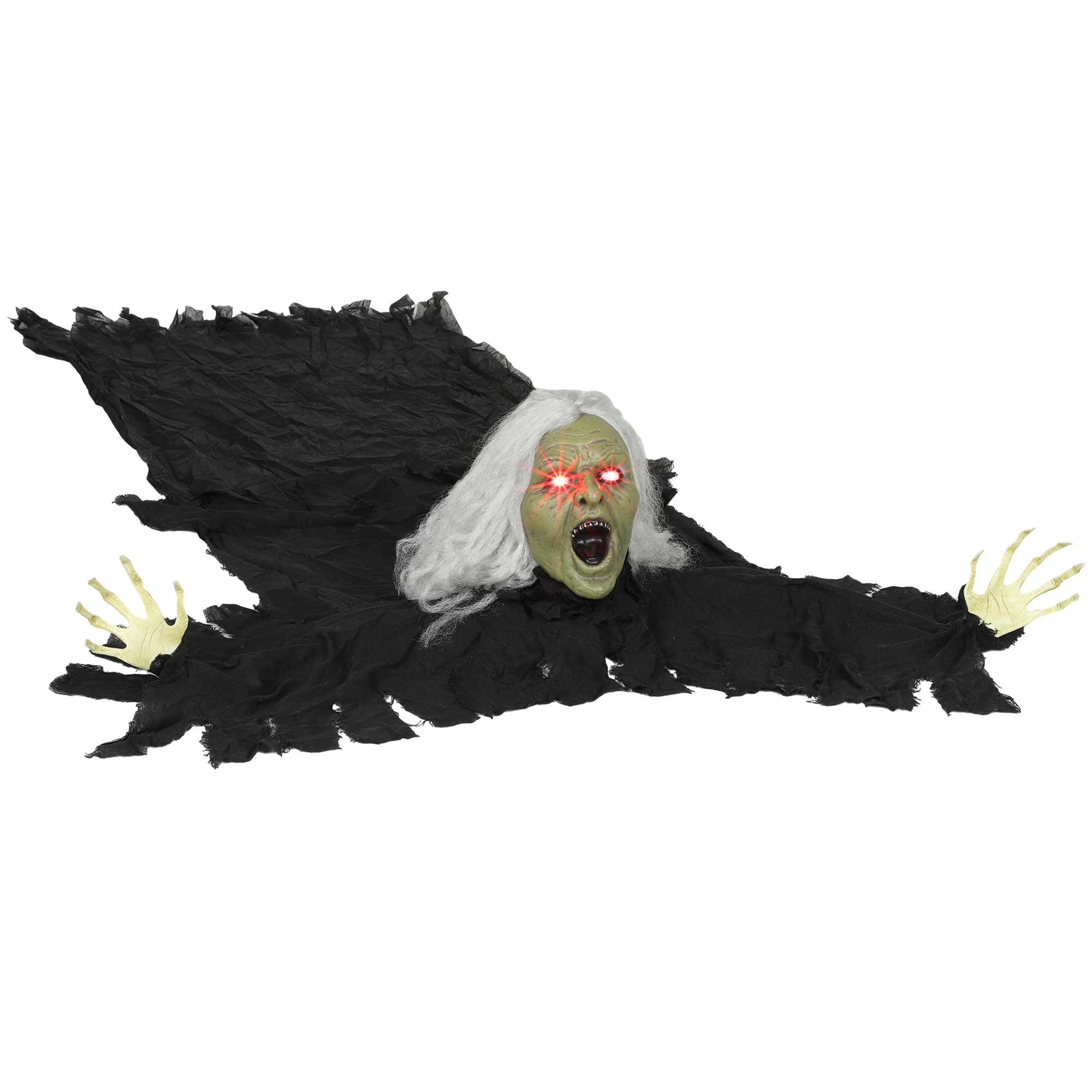 183cm Halloween Dekoration Halloween Zombie-Alte mit LED-Lichter, Soundfunktion, für Party