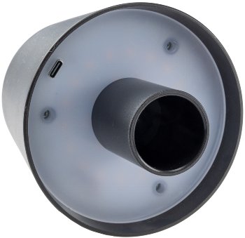 LED Akku Flaschenleuchte / warmweiß, USB-C, ØxH 10x12cm