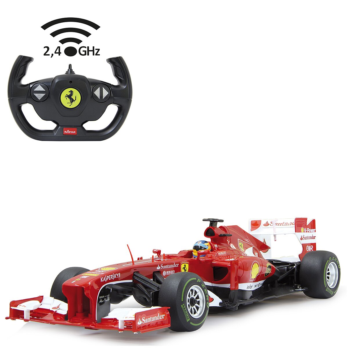 Ferrari F1 1:12 rot 2,4GHz