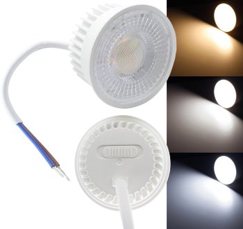 LED Modul "Piatto CCT 5" 60° / 230V, 5W, 3000K/4000K/6500K